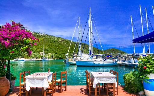 Eating out in Lefkada