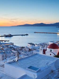 Greece, Aegean Islands, Mykonos, Kounoupas