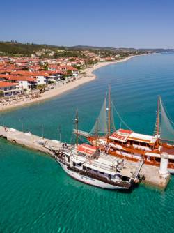 Greece, North Greece, Halkidiki, Pefkochori
