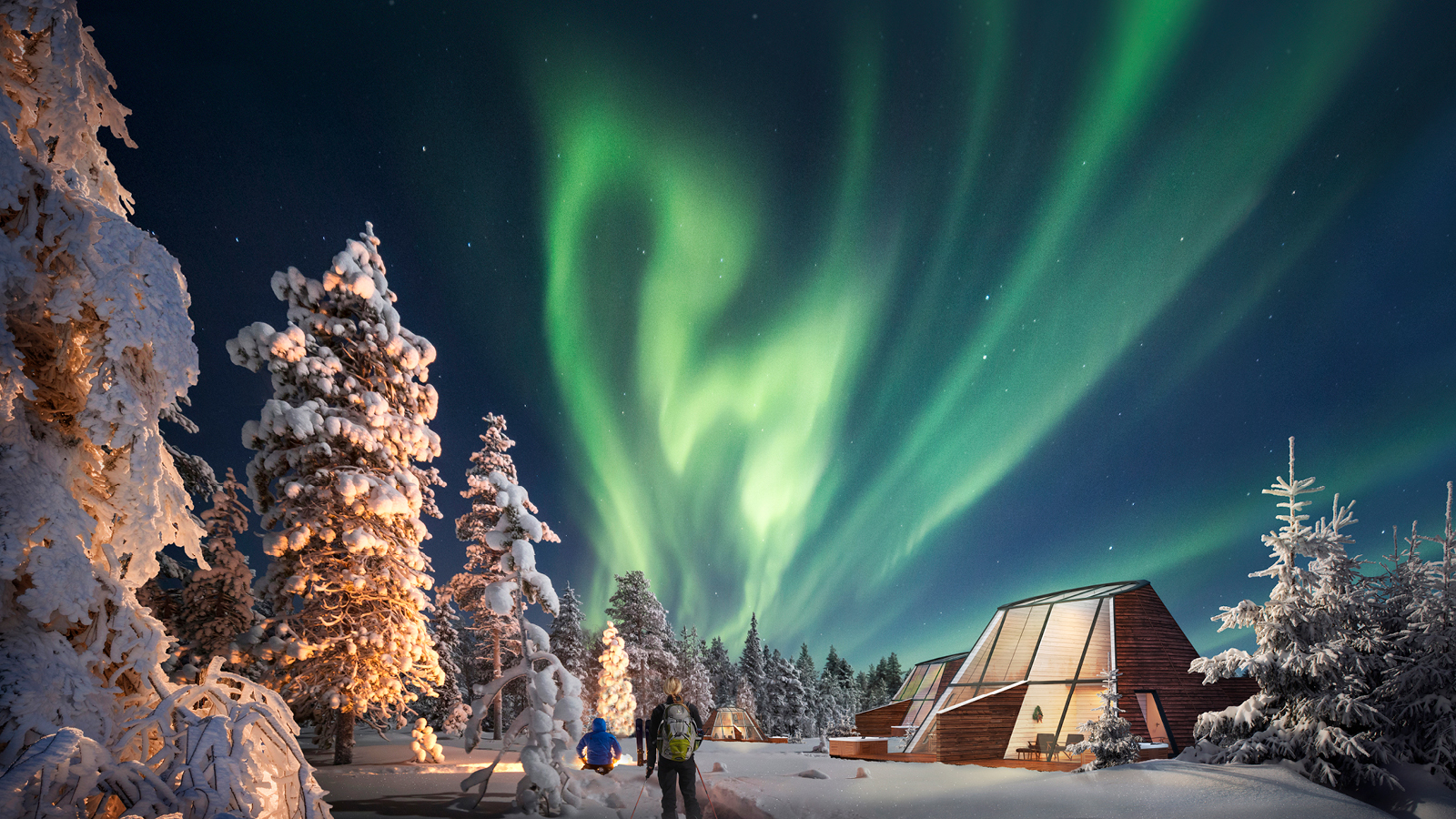 Glass Resort at Snowman World Rovaniemi