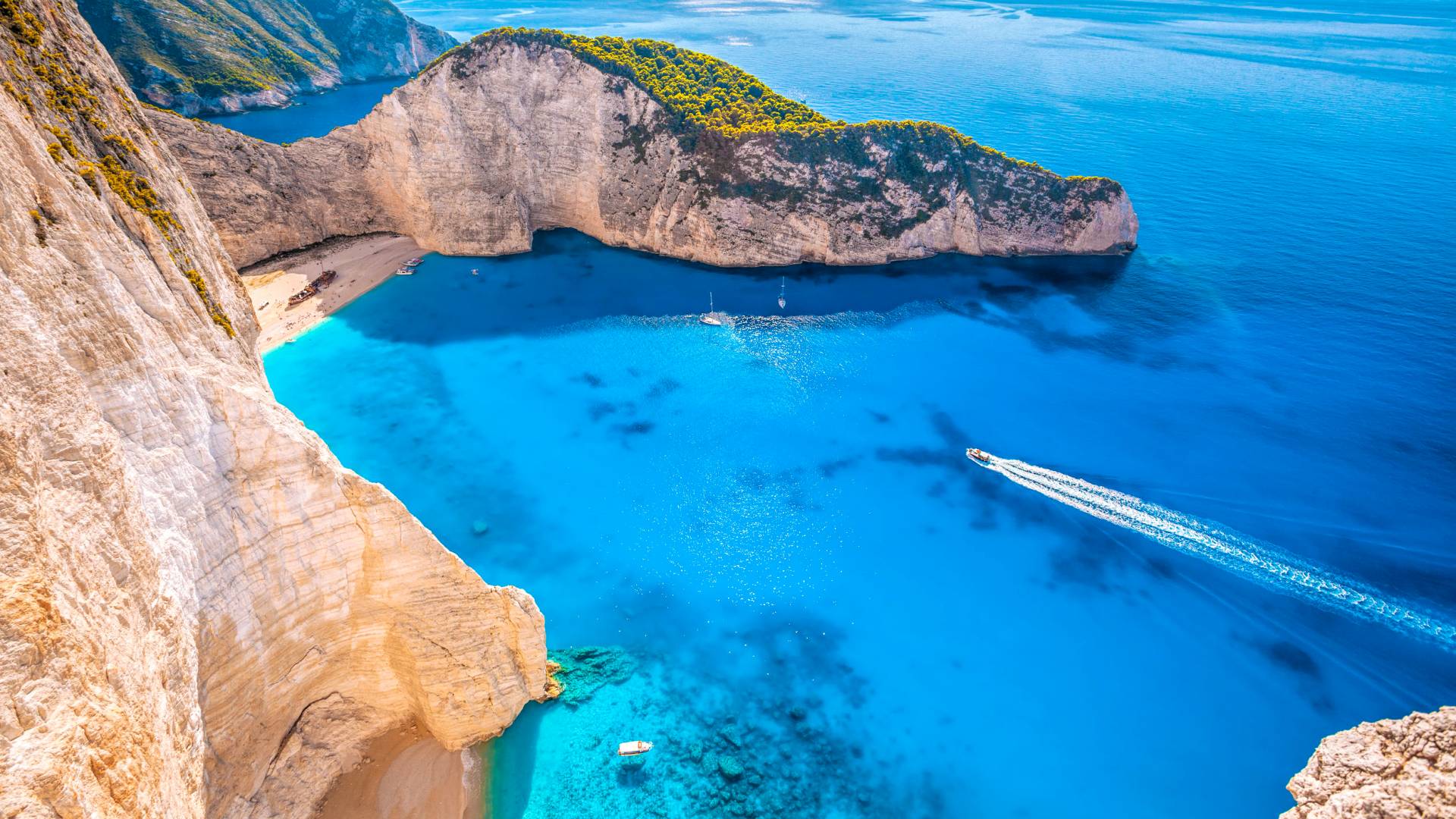 Kouloura Beach Corfu