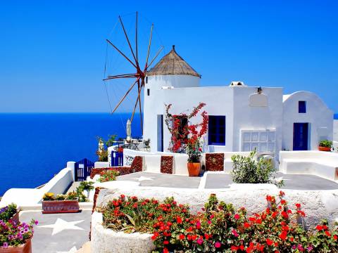 Landscape of Aegean Islands