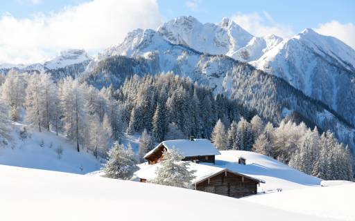 chalet in the Alps