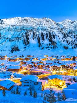 Austria, Arlberg, Lech