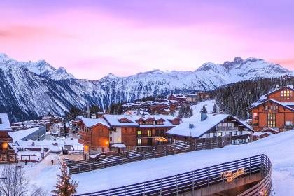 France, French Alps, 3 Valleys, Courchevel