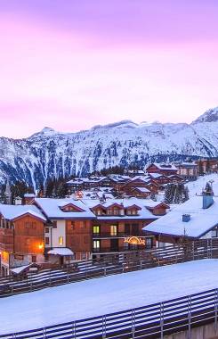 France, Alpes françaises, 3 vallees, Courchevel