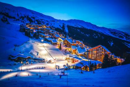 Francia, Alpes franceses, 3 valles, Meribel