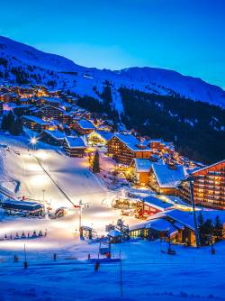 France, French Alps, 3 Valleys, Meribel