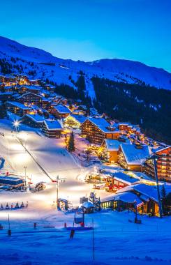 Франция, Французские Альпы, 3 долины, Мерибель