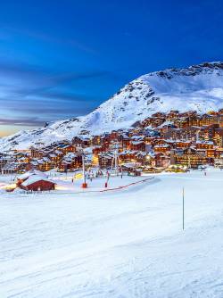 France, French Alps, 3 Valleys