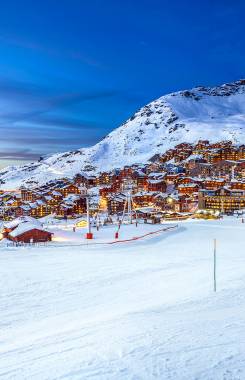 Франция, Французские Альпы, 3 долины