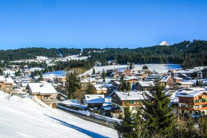 France, French Alps, Portes du Soleil