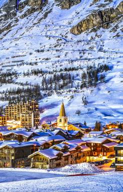 Франция, Французские Альпы, Вал-д'Изер