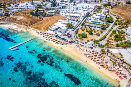 Griechenland, Ägäische Inseln, Mykonos, Agios Ioannis Diakoftis