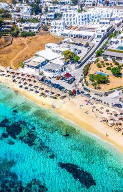 Greece, Aegean Islands, Mykonos, Agios Ioannis Diakoftis