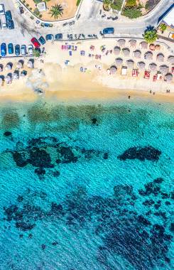 Greece, Aegean Islands, Mykonos, Agios Ioannis