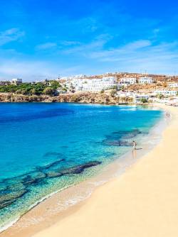 Greece, Aegean Islands, Mykonos, Agios Stefanos