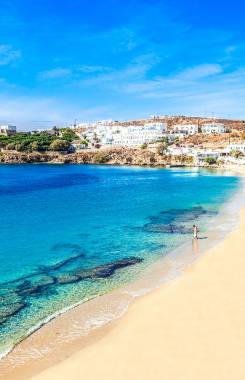 Greece, Aegean Islands, Mykonos, Agios Stefanos