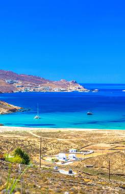 Greece, Aegean Islands, Mykonos, Ftelia