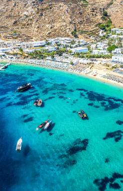 Greece, Aegean Islands, Mykonos, Psarou