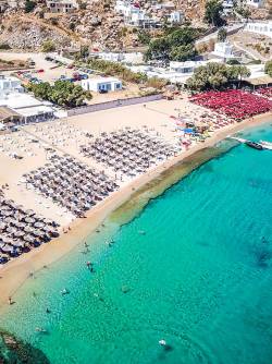 Greece, Aegean Islands, Mykonos, Super Paradise