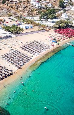 Greece, Aegean Islands, Mykonos, Super Paradise