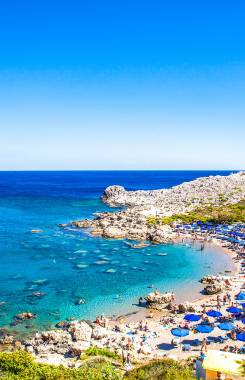 Greece, Aegean Islands, Rhodes, Faliraki