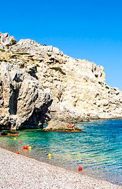 Greece, Aegean Islands, Rhodes, Kalythies