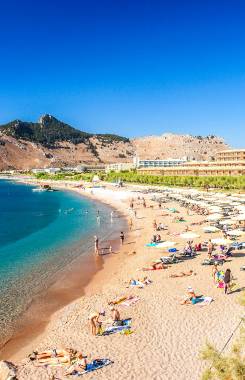 Greece, Aegean Islands, Rhodes, Kolymbia