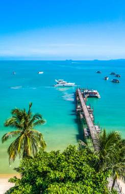 Thailand, Koh Samui, Bophut Beach, Bangrak Beach