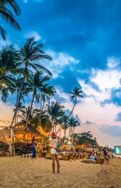 Thailand, Koh Samui, Bophut Beach