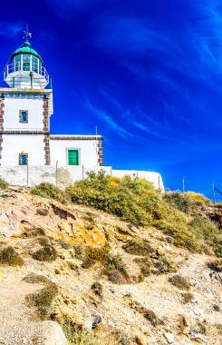 Ελλάδα, Νησιά Αιγαίου, Σαντορίνη, Ακρωτήρι