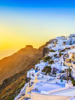 Greece, Aegean Islands, Santorini, Firostefani