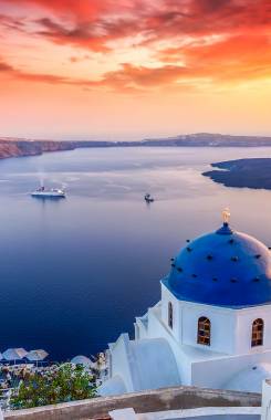 Ελλάδα, Νησιά Αιγαίου, Σαντορίνη, Ημεροβίγλι