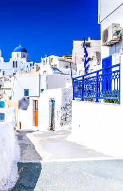 Ελλάδα, Νησιά Αιγαίου, Σαντορίνη, Πύργος