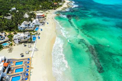 Mexico, Quintana Roo, Riviera Maya, Playa del Secreto