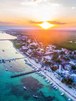 Mexico, Quintana Roo, Riviera Maya, Puerto Morelos