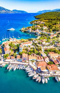 Grecia, Isole Ionie, Cefalonia, Fiscardo