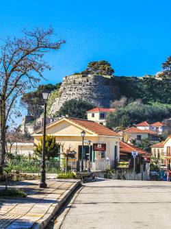 Greece, Ionian Islands, Kefalonia, Kastro