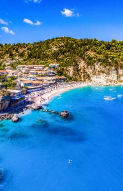 Greece, Ionian Islands, Lefkada, Lazarata