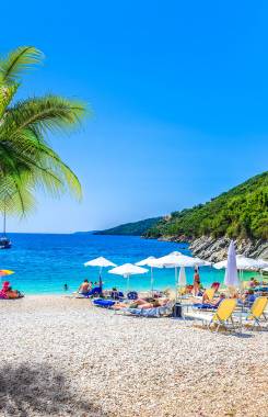 Greece, Ionian Islands, Lefkada, Mikros Gialos