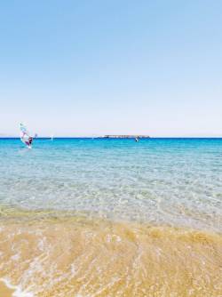 Greece, Aegean Islands, Paros, Chrissi Akti