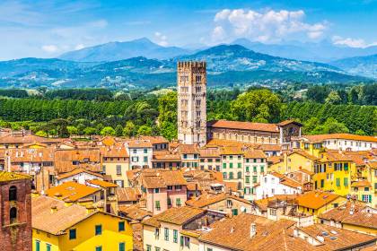 Italy, Tuscany, Lucca Area