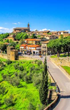 Italy, Tuscany, Val d'Orcia