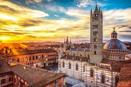 Italy, Tuscany, Siena Area