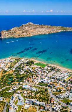 Grecia, Creta, Chania, Platanias, Agia Marina