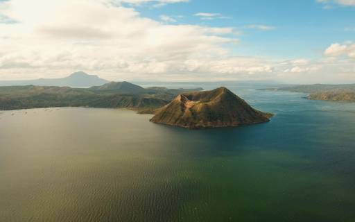 Taal Volcano in the Philippines