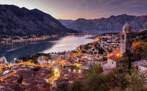 Bay of Kotor Montenegro