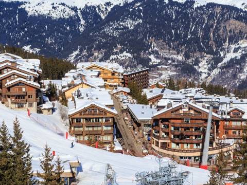 Landscape of Courchevel-1850