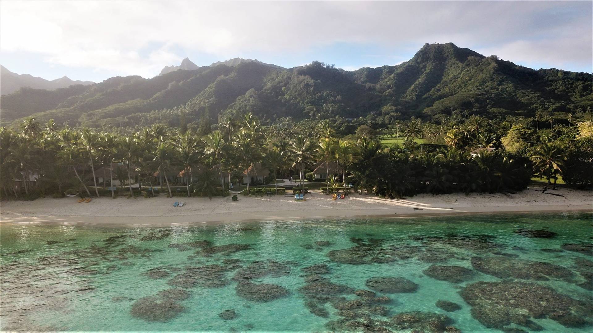 Rarotonga Island little Polynesian Resort